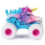MONSTER JAM SET 2 MASINUTE METALICE SPARKLE SMASH SCARA 1:64