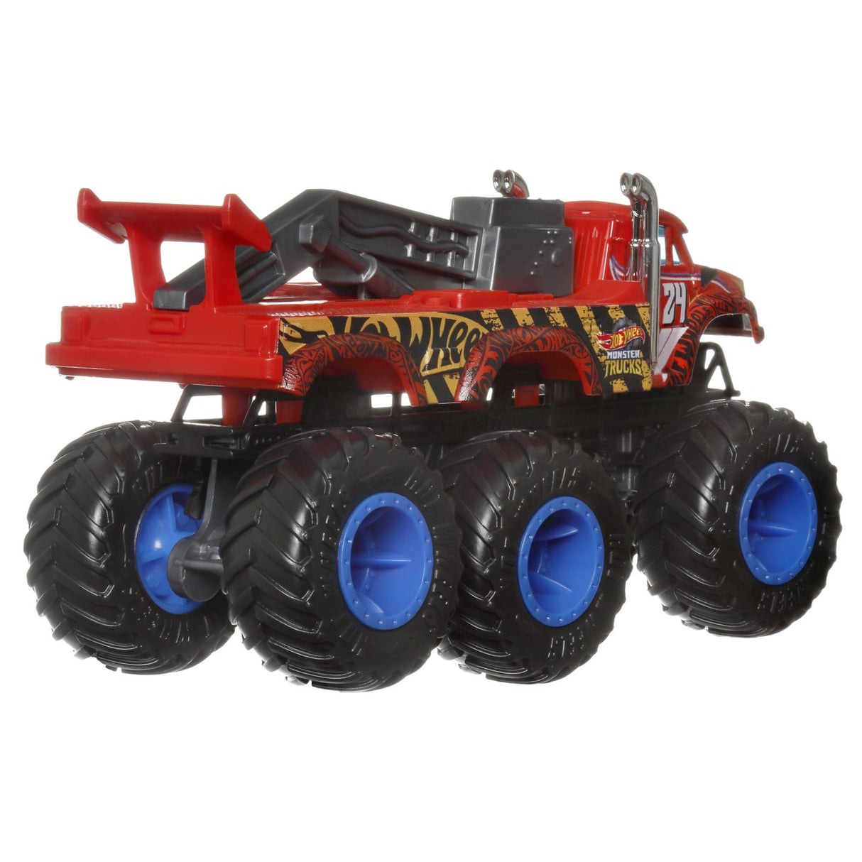 HOT WHEELS MONSTER TRUCK BIG RIGS MASINUTA METALICA CU 6 ROTI THE 909 SCARA 1:64