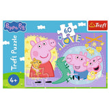 PUZZLE TREFL 60 PEPPA PIG PURCELUSUL FERICIT PEPPA