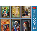 PUZZLE TREFL 6000 PREMIUM PLUS COLECTIE DE ARTA DISTRACTIVA CU POSTER INCLUS