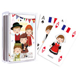 CARTI DE JOC ROYAL DIN PLASTIC EDUCATIVE 3IN1 INVATA DESPRE TARILE EUROPEI