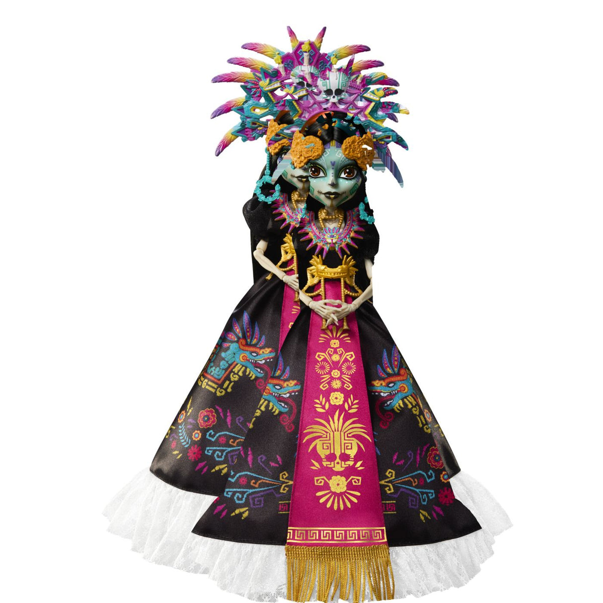 MONSTER HIGH SKULLECTOR PAPUSA SKELITA CALAVERAS EDITIA DIA DE MUERTOS