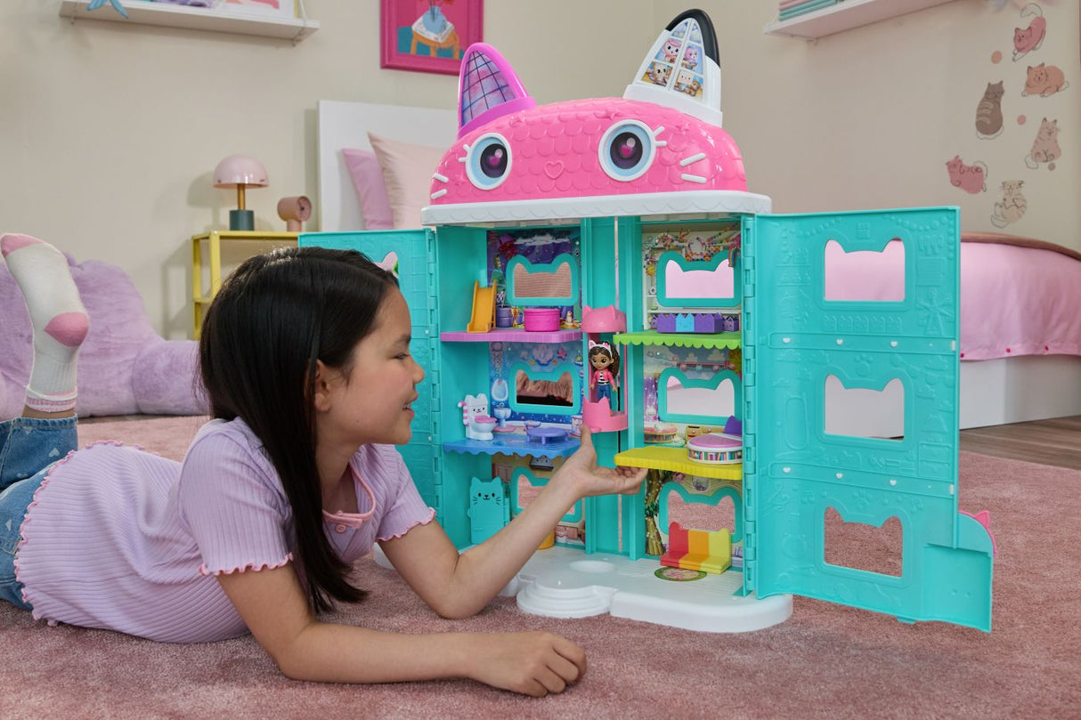 GABBYS DOLLHOUSE FILMUL CASA DE PAPUSI A LUI GABBYS MEOW MAZING CU ACCESORII
