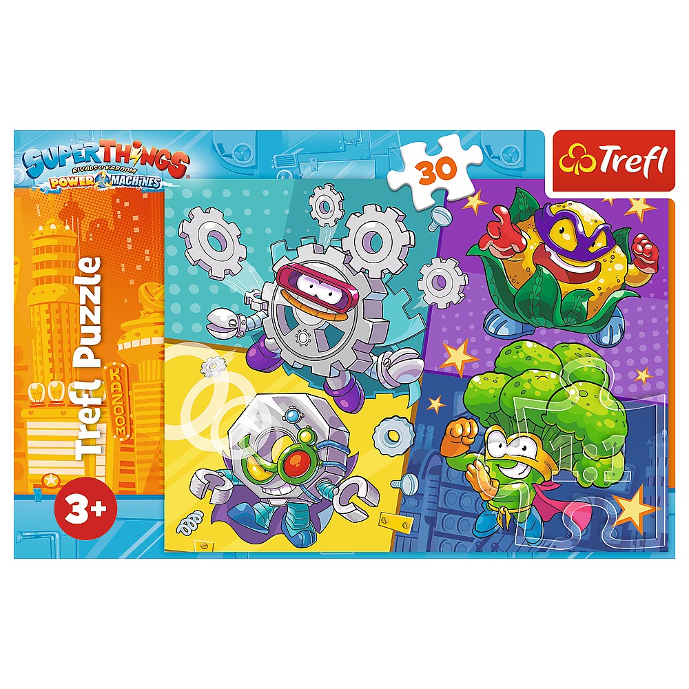 PUZZLE TREFL 30 SUPERTHINGS SUPER EROII