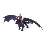 CUM SA ITI DRESEZI DRAGONUL INCERCAREA FLACARII SET DRAGON TOOTLESS SI FIGURINA HICCUP