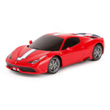 MASINA CU TELECOMANDA FERRARI 458 SPECIALE ROSU CU SCARA 1 LA 24