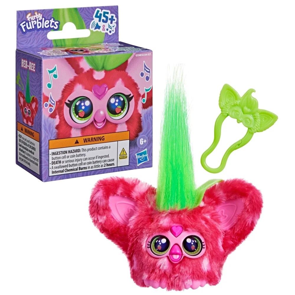 FURBY FURBLETS JUCARIE INTERACTIVA BER REE CAPSUNA