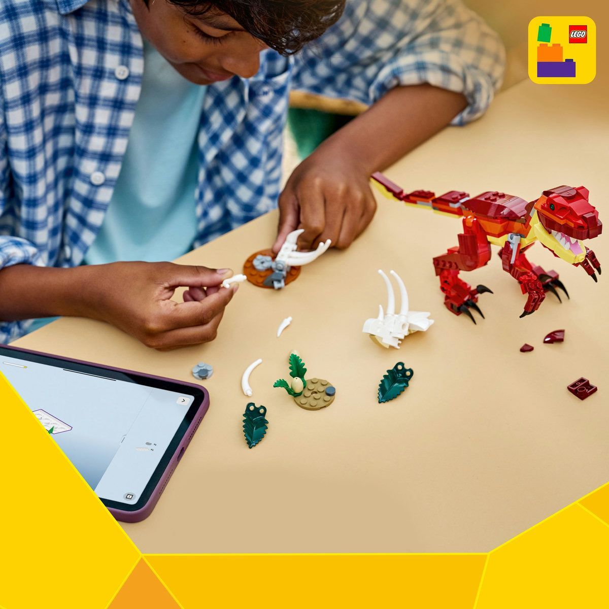 LEGO CREATOR DINOZAUR FEROCE 31379