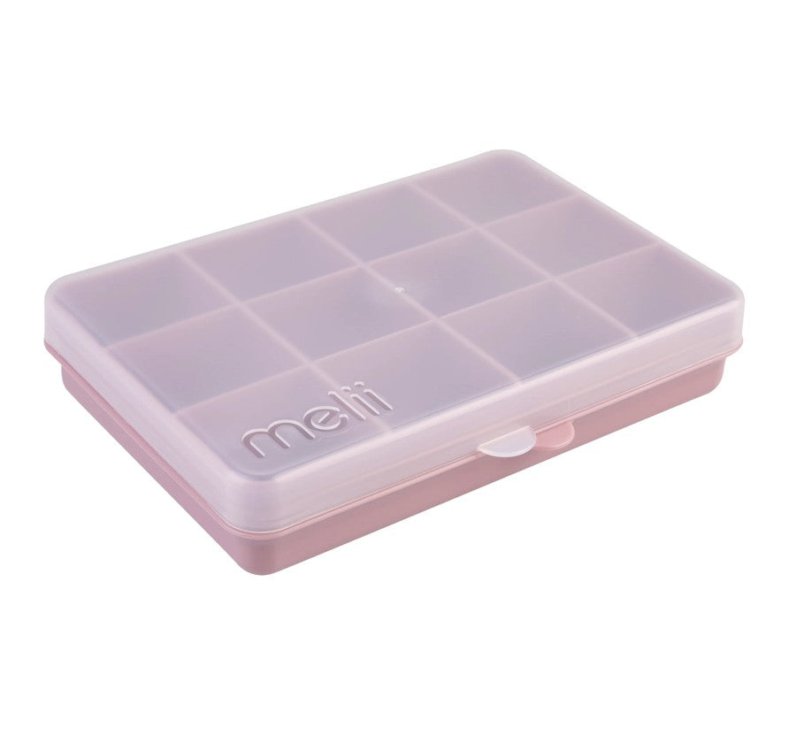CUTIE SNACK 12 COMPARTIMENTE, MELII LUXE, PINK