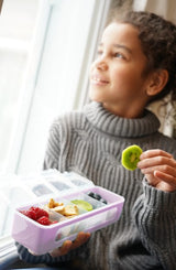 CUTIE SNACK 4 COMPARTIMENTE, MELII LUXE, BLUE