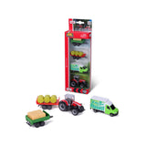 MAISTO SET 4 UTILAJE AGRICOLE MASSEY