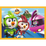 PUZZLE TREFL 4IN1 ECHIPA TOP WING IN ACTIUNE