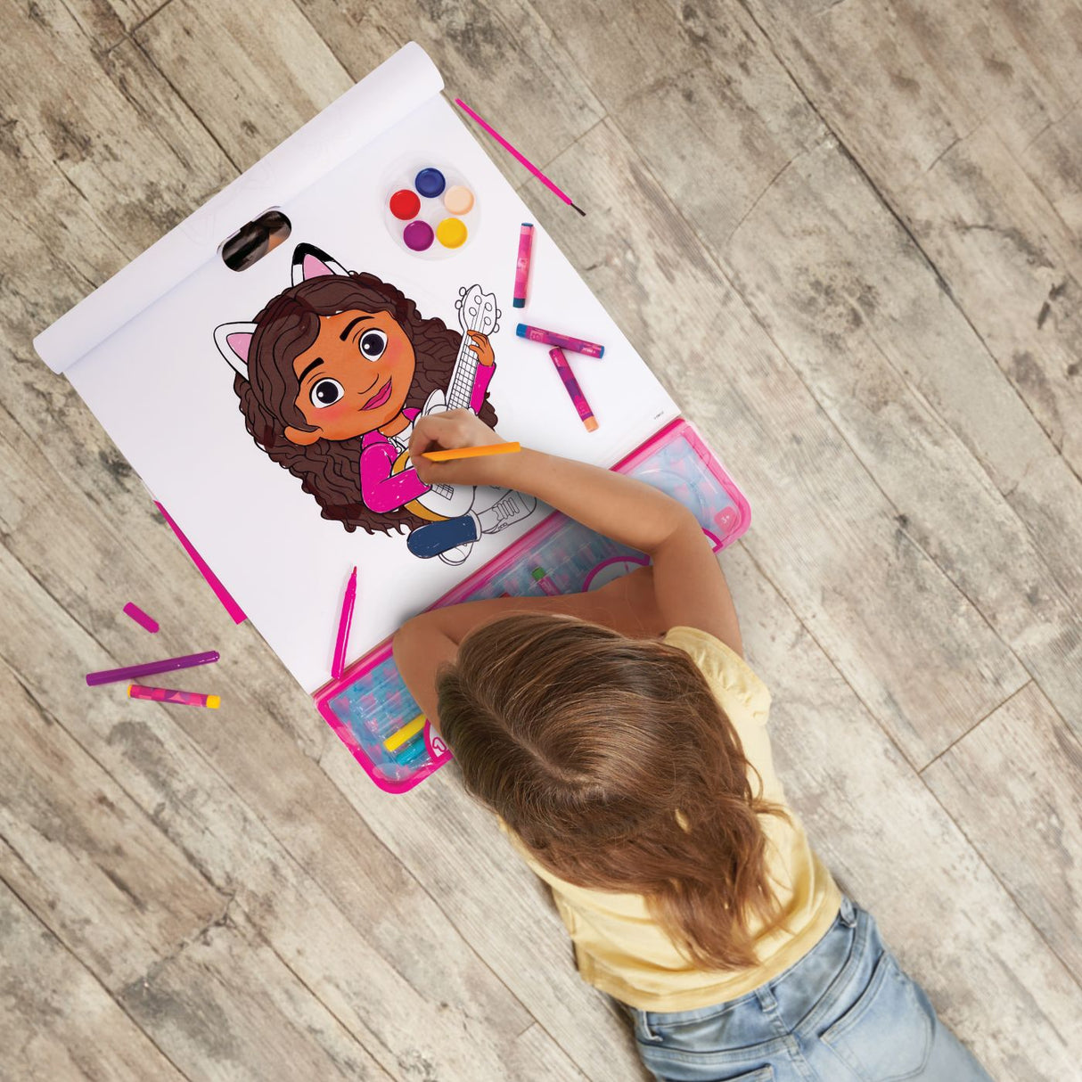 SET PENTRU DESEN GIGA BLOCK 5 IN 1 GABBY DOLLHOUSE
