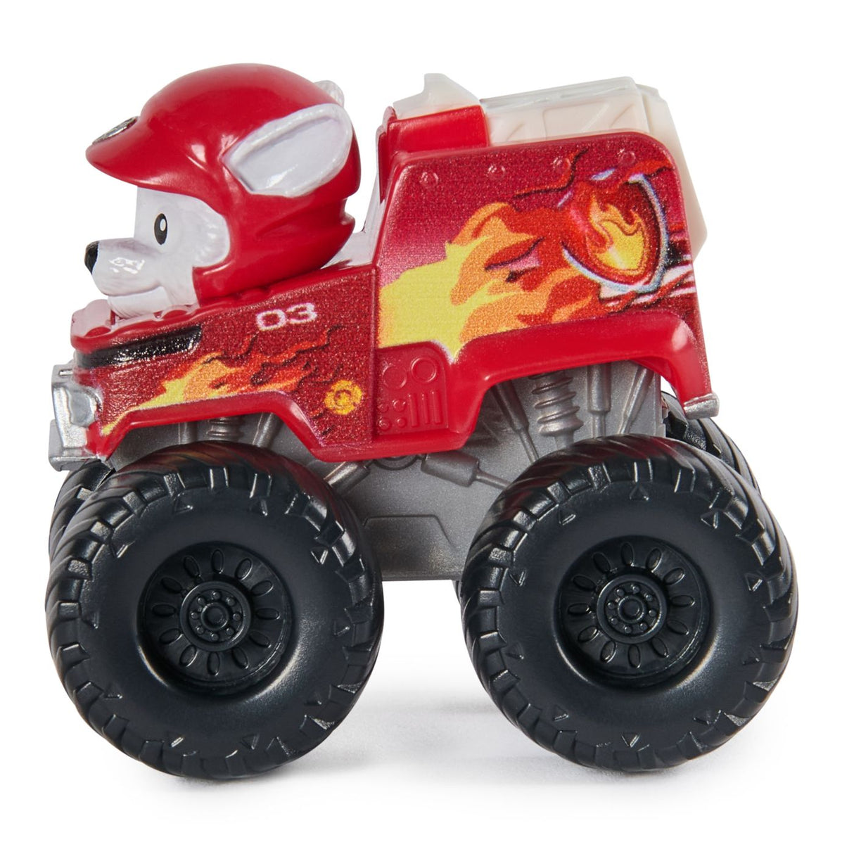 PATRULA CATELUSILOR PUP SQUAD RACERS RESCUE WHEELS VEHICUL METALIC MARSHALL SCARA 1:55