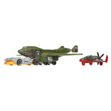 SET AVION SI MASINA HOT WHEELS SUPER RIGS TURBOLENCE TUG
