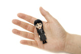 JADA WEDNESDAY SET 4 FIGURINE METALICE 6.5CM