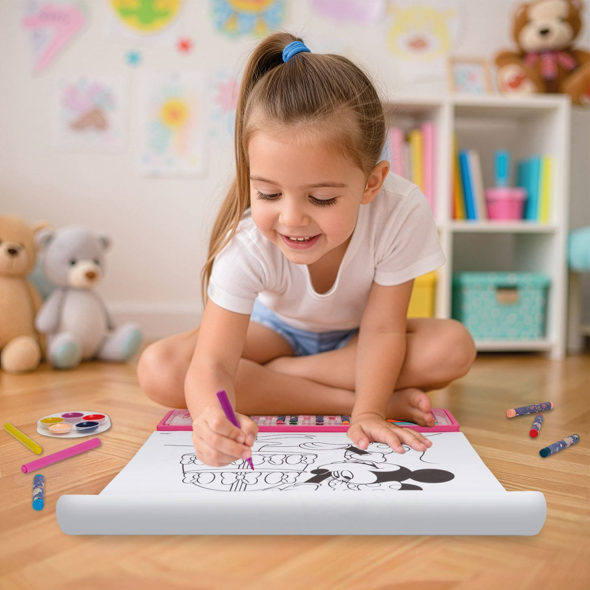 HAPPI HOBBI SET PENTRU DESEN GIGA BLOCK 5 IN 1 MINNIE DRAGUTA