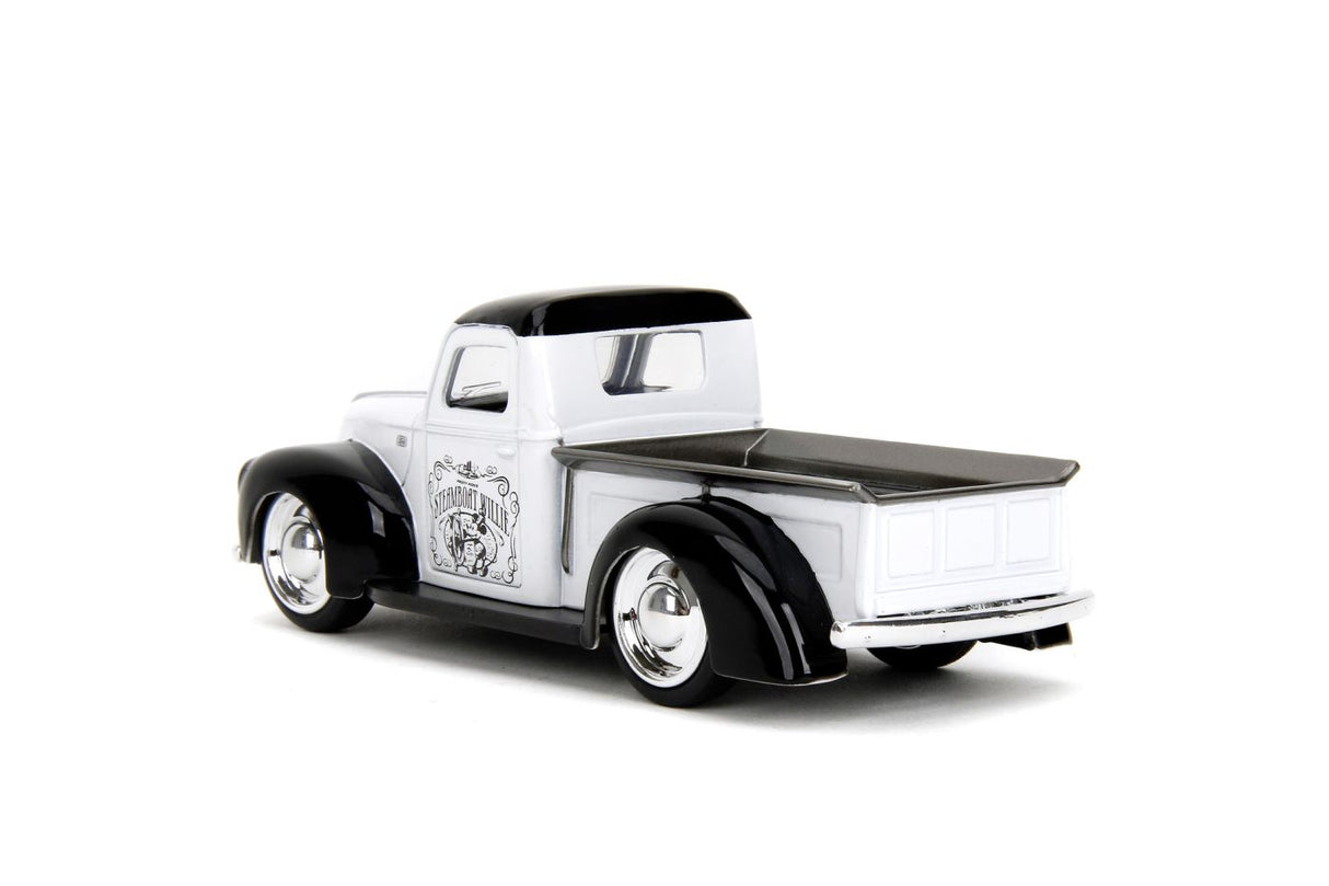 JADA DISNEY MICKEY MOUSE MASINUTA METALICA FORD PICKUP 1941 SCARA 1:32