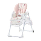 SCAUN DE MASA KINDERKRAFT YUMMY PLIABIL, PINK