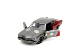 JADA MARVEL SET FIGURINA METALICA THOR SI MASINUTA CHEVY CHEVELLE SS SCARA 1 LA 32