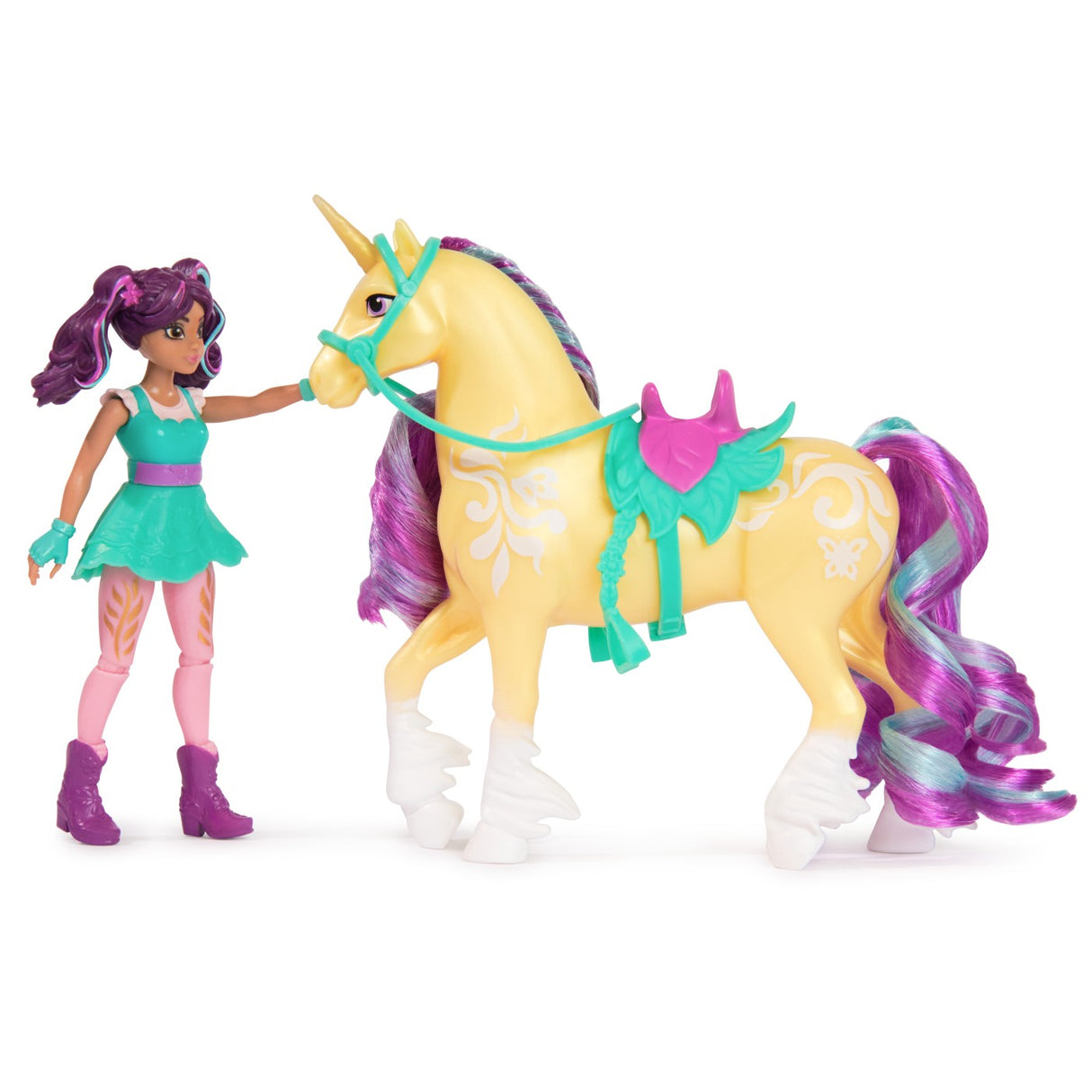UNICORN ACADEMY SET UNICORN LEAF SI PAPUSA AVA
