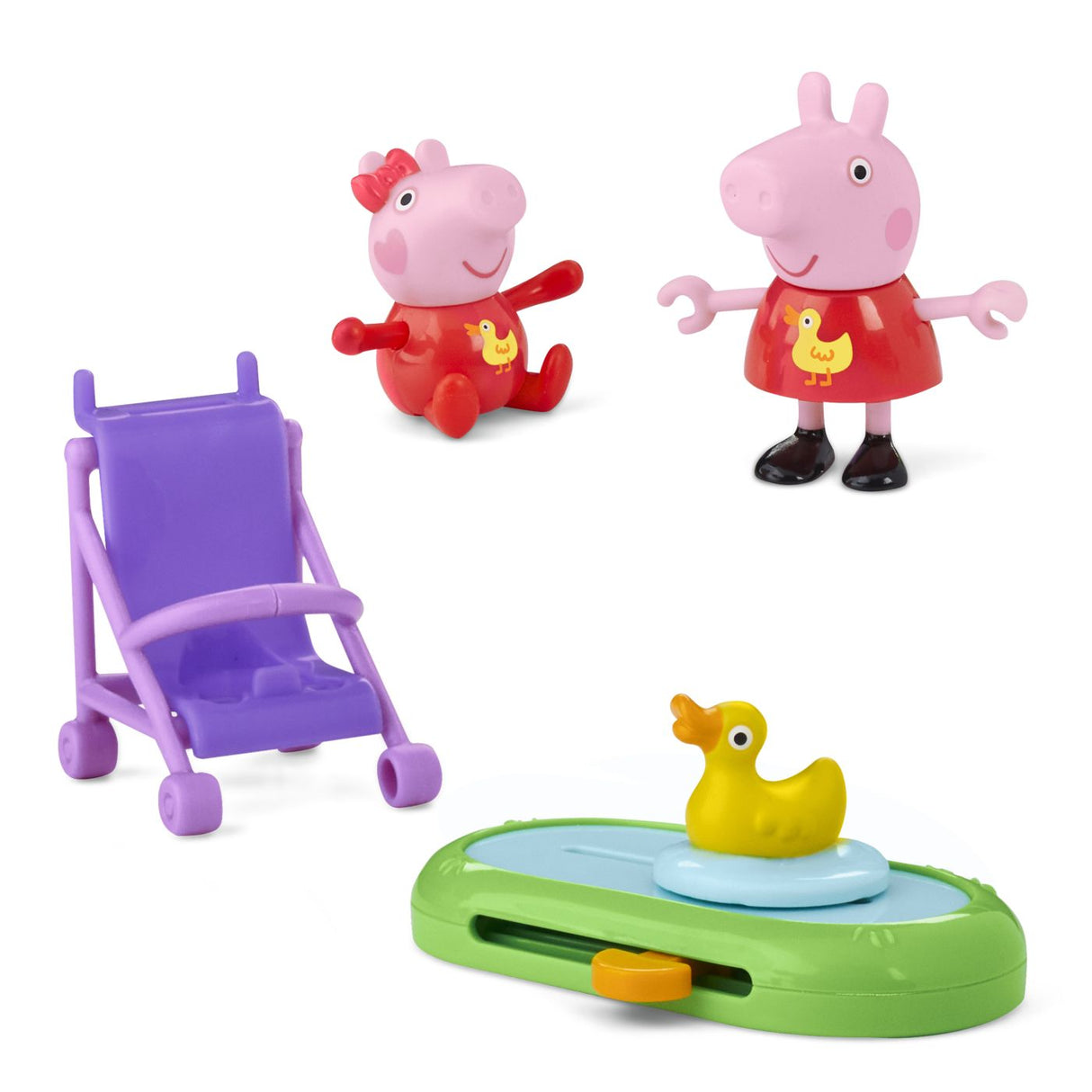 PEPPA PIG SET PEPPA SI EVI IN PARCUL DE DISTRACTII