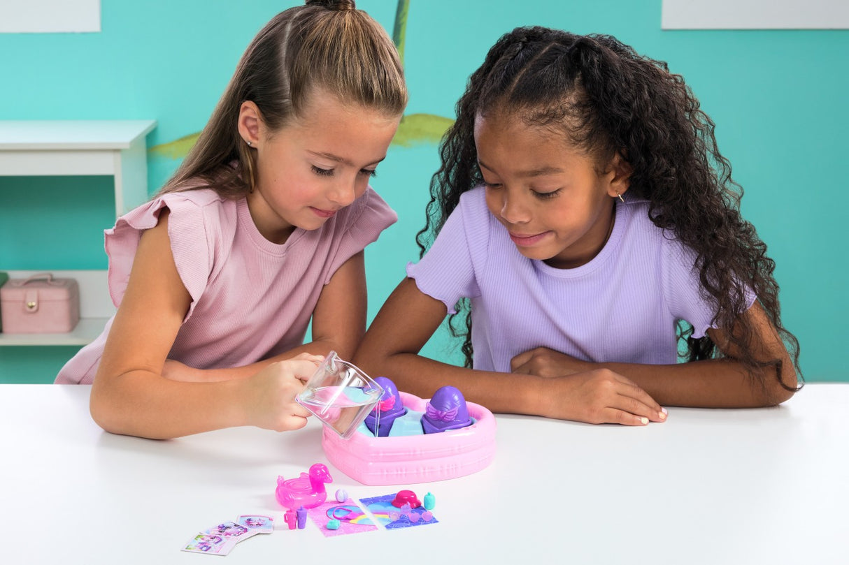 HATCHIMALS ALIVE NEON RAINBOW SET PETRECERE LA PISCINA