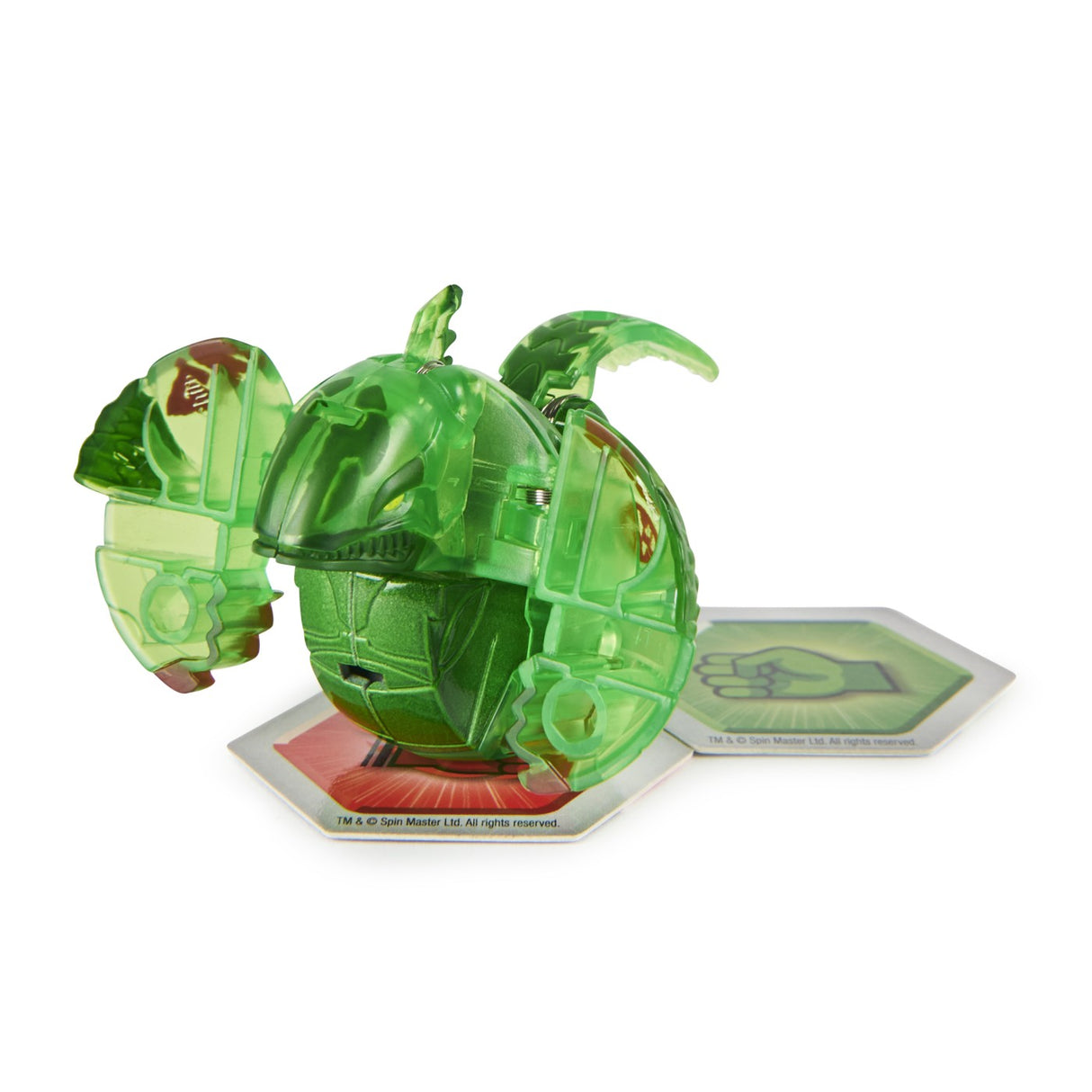 BAKUGAN S4 FIGURINA METALICA WARRIOR WHALE