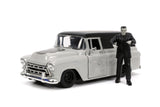 SET MASINUTA 1957 CHEVY SUBURBAN SI FIGURINA FRANKENSTEIN