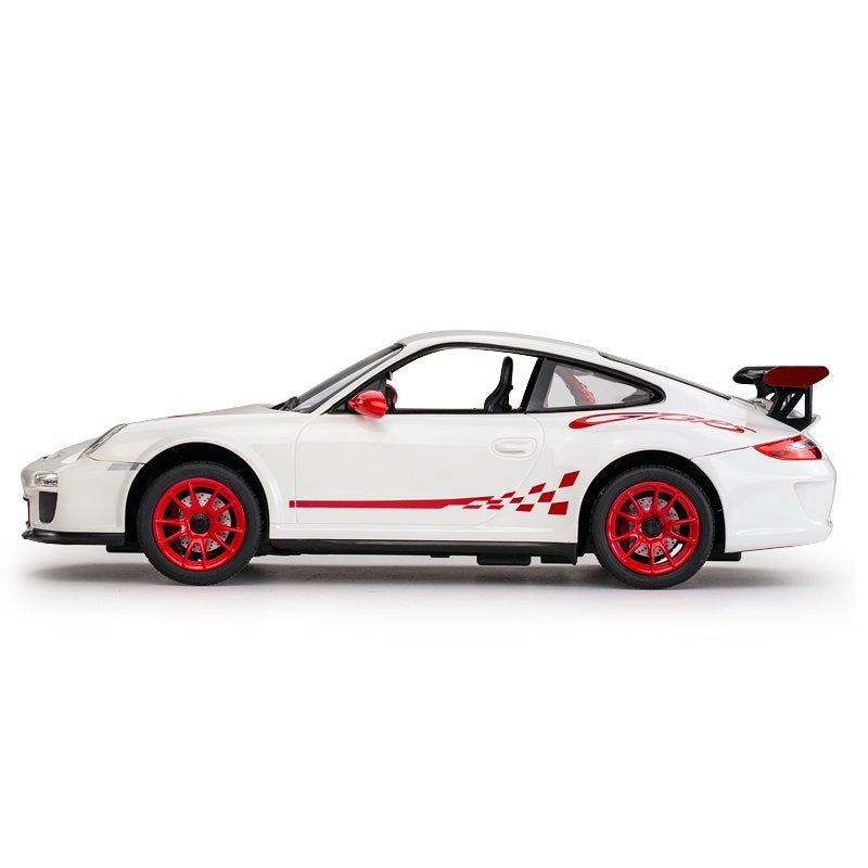 MASINA CU TELECOMANDA PORSCHE GT3 ALB CU SCARA 1 LA 14