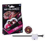BEYBLADE X LET IT RIP SET LANSATOR SI ROATA REAPER INCENDIO T 4-70K