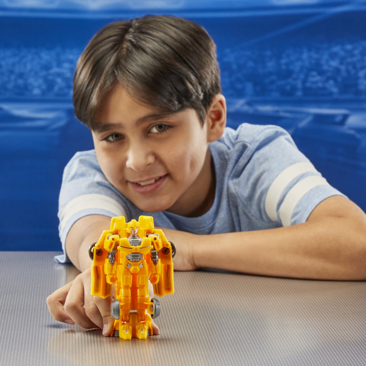 TRANSFORMERS ONE ROBOT BATTLERS FIGURINA BUMBLEBEE B127 11.5CM