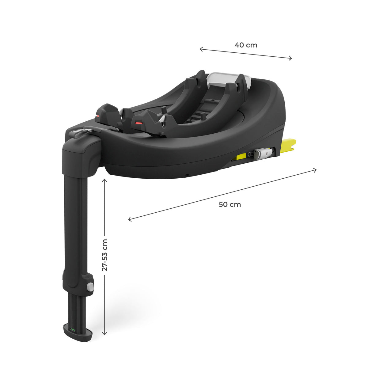BAZA ISOFIX 360 KINDERKRAFT ENDURA SAFE FX, BLACK