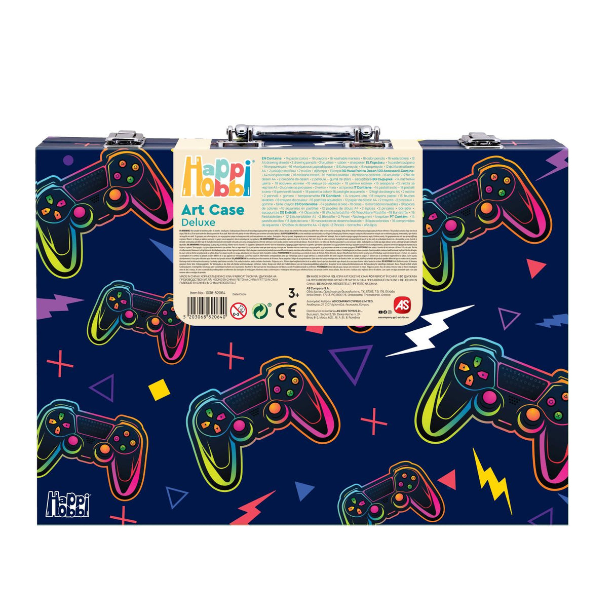HAPPI HOBBI ART CASE SET DE DESEN DELUXE CU 100 DE ACCESORII JOC VIDEO