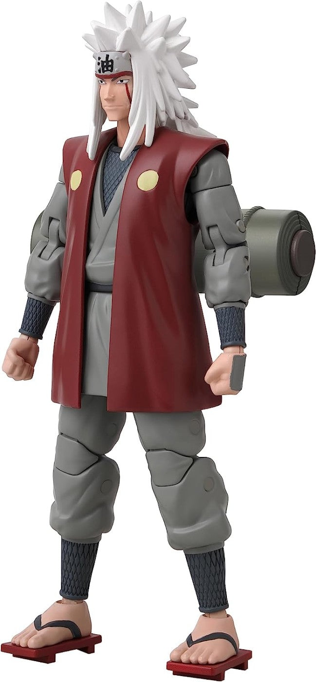 BANDAI FIGURINA NARUTO SHIPPUDEN  NARUTO  JIRIYA   16.5CM