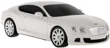 MASINA CU TELECOMANDA BENTLEY CONTINENTAL GT ALB CU SCARA 1 LA 24