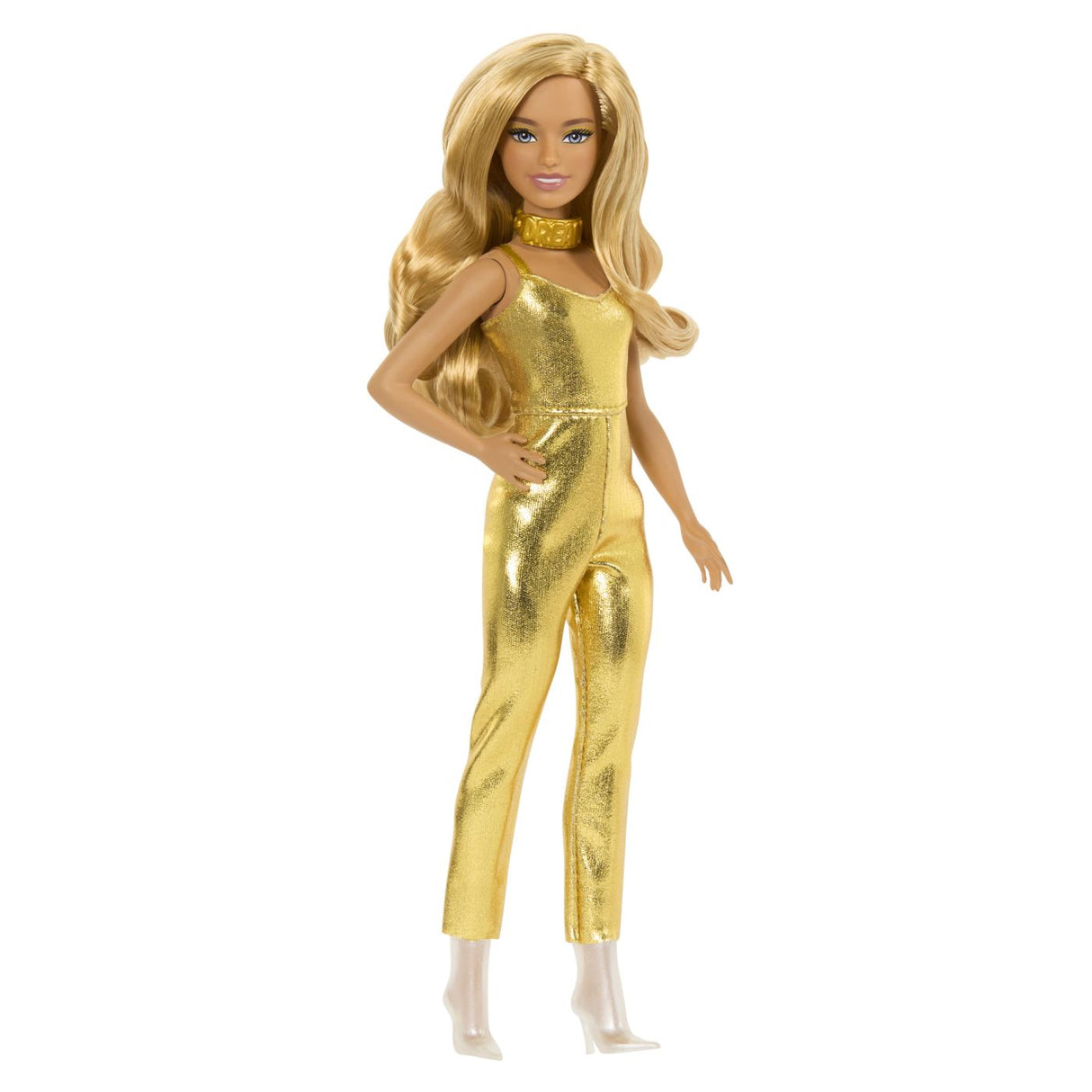 BARBIE PAPUSA BARBIE FASHIONISTAS BLONDA CU SALOPETA AURIE
