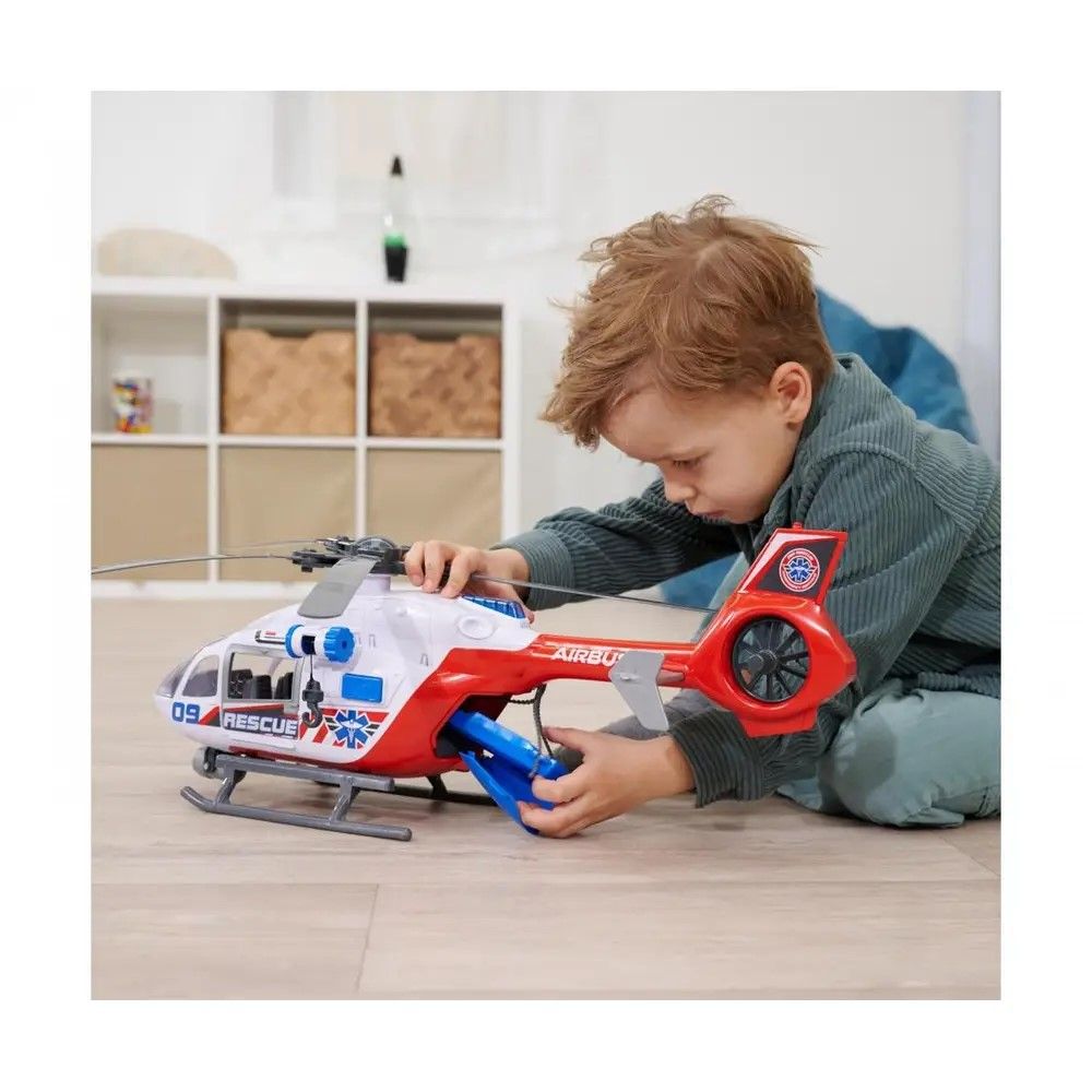 DICKIE ELICOPTER AIRBUS INTERACTIV CU LUMINI SI SUNETE 54CM