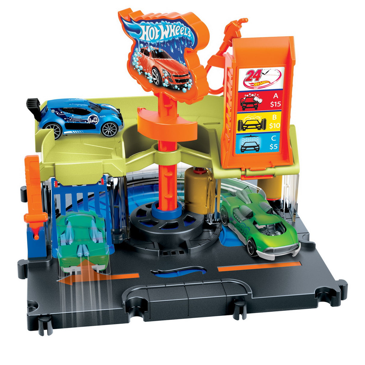 HOT WHEELS CITY SPALATORIE AUTO