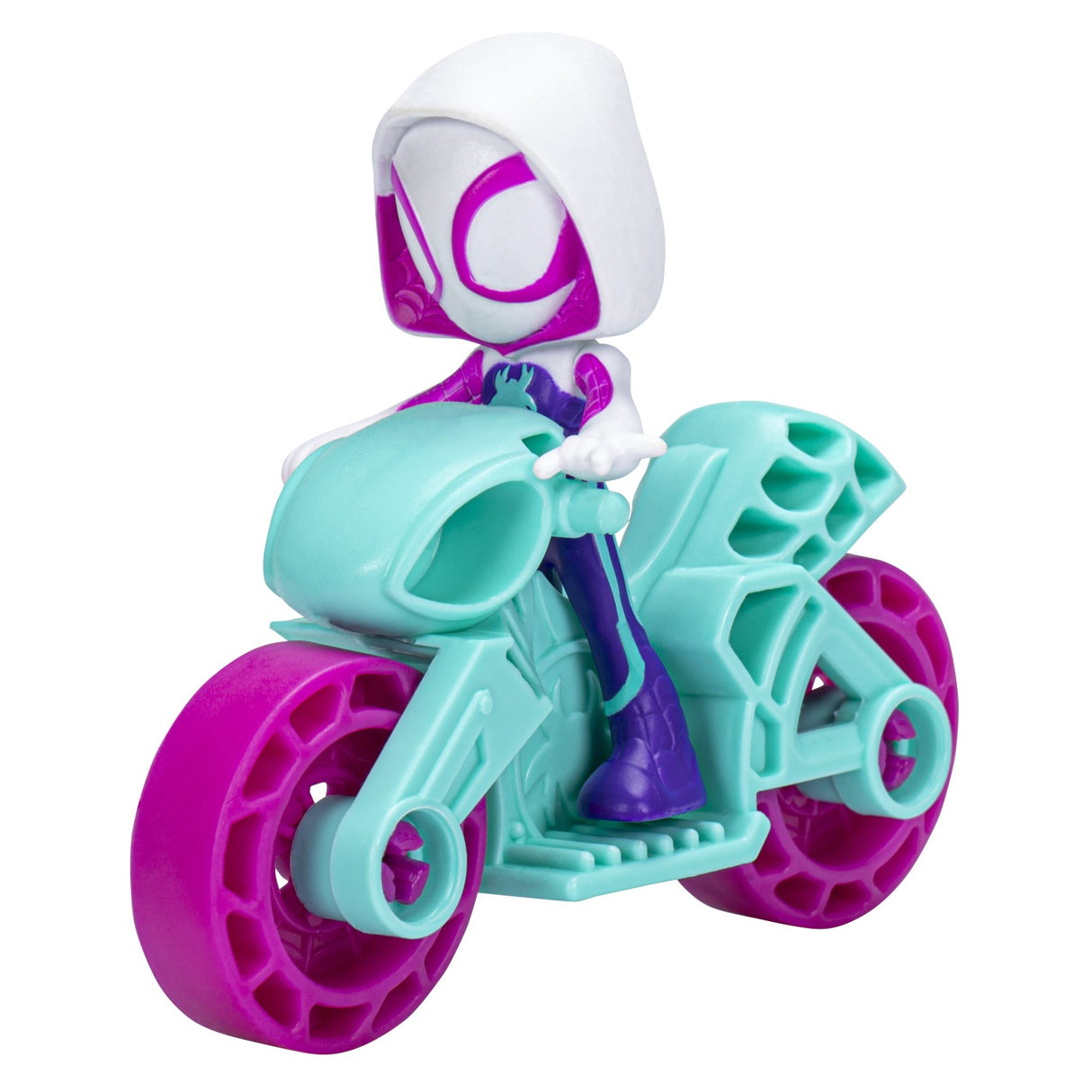 SPIDERMAN SET MOTOCICLETA SI FIGURINA GHOST SPIDER 6CM
