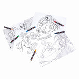 SET DE PICTURA GEANTA TRANSPARENTA SPIDER MAN EVERGREEN