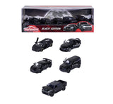 MAJORETTE SET 5 MASINUTE BLACK EDITION 2.0 GIFTPACK