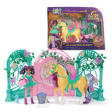 UNICORN ACADEMY SET PAPUSA AVA SI UNICORNUL LEAF CU ACCESORII