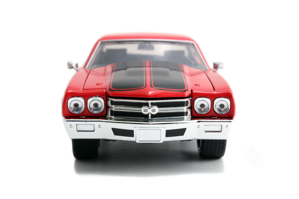 MASINUTA METALICA FAST AND FURIOUS 1970 CHEVY CHEVELLE SCARA 1 LA 24