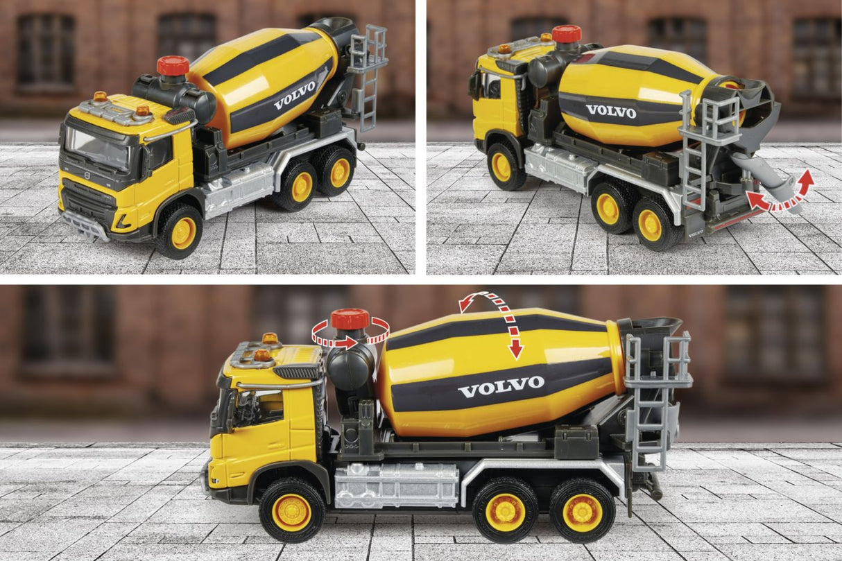 MAJORETTE VOLVO BETONIERA METALICA SCARA 1 LA 45