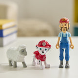 PATRULA CATELUSILOR SET 3 FIGURINE MARSHALL SI FERMIERUL AL