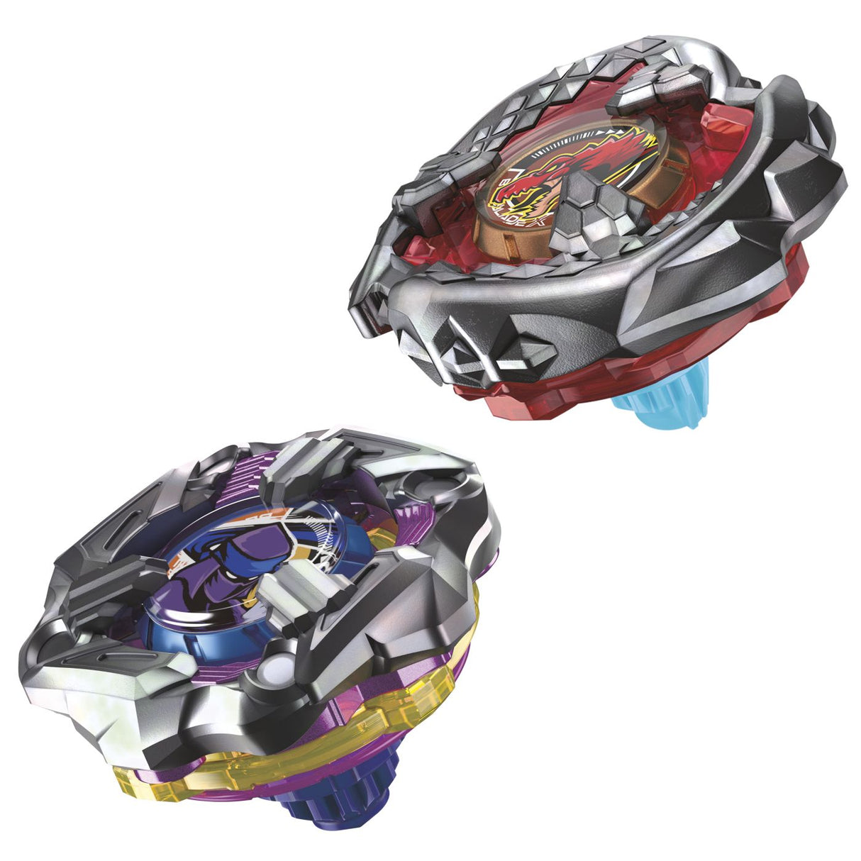 BEYBLADE X PACHET DUO BEAT TYRANNO 4-70Q SI KNIFE SHINOBI 4-80HN