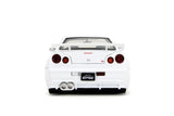 JADA SET FIGURINA METALICA 6CM SI MASINUTA NISSAN SKYLINE GTR SCARA 1 LA 24