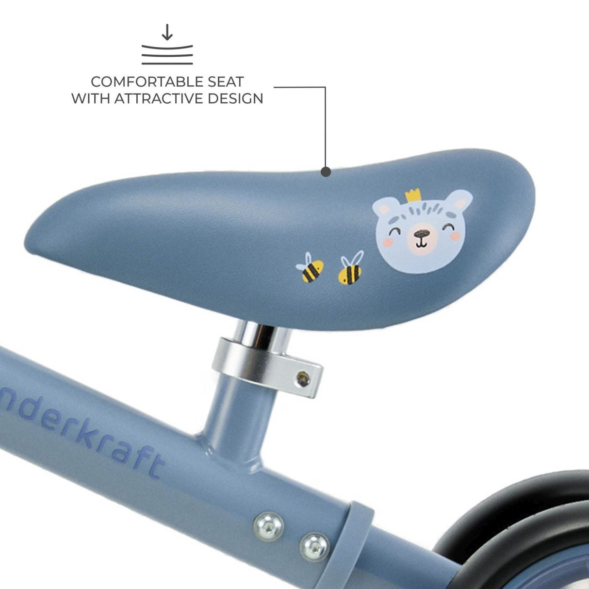 BICICLETA ECHILIBRU CUTIE FLASH, BLUE