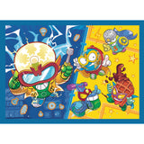 PUZZLE TREFL 4IN1 SUPER THINGS SUPER ACTIUNEA